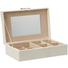 Home Styling Collection, szkatułka na biżuterię z kokardą, 25-7,5-15,5 cm