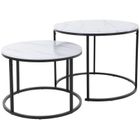 Home Styling Collection, Tvilling, zestaw stolików bocznych, 2 szt.