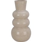 Home Styling Collection, wazon ceramiczny w bąbelkowym kształcie, 25-13 cm