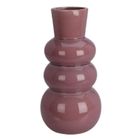 Home Styling Collection, wazon ceramiczny w bąbelkowym kształcie, 25-13 cm