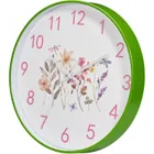 Home Styling Collection, zegar ścienny, kwiatowy, 30 cm
