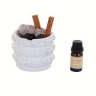 Home Styling Collection, zestaw zapachowy, z kamieniami, 9-7 cm