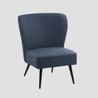 Homla, Abrazo, fotel, niebieski, 71-75,5-86 cm