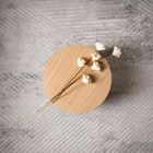 Homla, Alba, bukiet kwiatów, lilia wodna z drewna, 50 cm