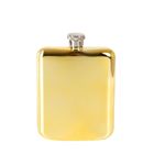 Homla, Alcole Flask, piersiówka, złota, 0,2l