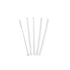 Homla, Alcole, zestaw słomek, szklanych z czyścikiem, 5 szt.