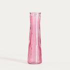 Homla, Amily, wazon, szklany różowy, 6,5-23 cm
