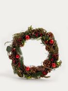 Homla, Arlo, wieniec, z szyszkami i czerwonymi kuleczkami, 42 cm