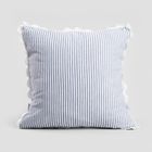 Homla, Baroso, poszewka, z ozdobną białą lamówką, 45-45 cm