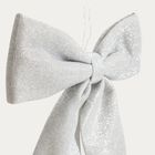 Homla, Bowe, kokarda, srebrna, 28 cm