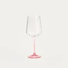 Homla, Brill, kieliszek, na wino z różową nóżką, 0,56l