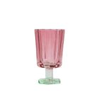 Homla, Cassiar, kieliszek, koralowo-zielony, 0,22 l