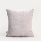 Homla, Chenille, poszewka, szenilowa taupe, 45-45 cm