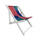 Homla, Color Fiesta, leżak, drewniany mini biały, 42-58,5-52,5 cm, 744679