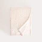 Homla, Darin, koc, miękki ecru ze strukturalnym wzorem, 150-200 cm