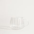 Homla, Edes, szklanka ryflowana z uchem, 0,35l