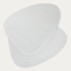 Homla, Femelo, maty stołowe, srebrne, zestaw, 38 cm, 2 szt.