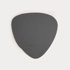 Homla, Femelo, maty stołowe, szare, 38 cm, 2 szt.