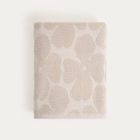 Homla, Flores, ręcznik, beżowy żakardowy, 70-130 cm