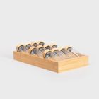 Homla, Forcina, zestaw przyprawników, w bambusowym pudełku, 12-110 ml