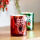 Homla, Frosted, świeca, zapachowa Vanilla, 10 cm