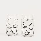 Homla, Ghost Town, zestaw szklanek, z nietoperzami, 0,32l, 2 szt.