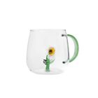Homla, Girasol, szklanka, ze stokrotką, 0,4 l