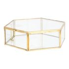 Homla, Grazia, szkatułka sześciokątna, 17-16-5 cm