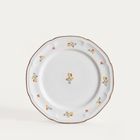 Homla, Greta, talerz, obiadowy z kwiatuszkami, 27 cm