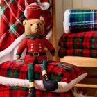 Homla, Gusti, gnom, Skrzat miś nutcracker w czerwonym ubranku, telespopowe nogi, 46 cm