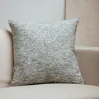 Homla, Isabel, poszewka, z ozdobnymi przeszyciami, zielona, 45-45 cm, 744846