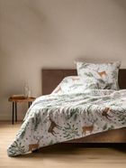 Homla, Landskab, pościel, z bawełny z motywem świątecznym, 160-200 cm