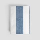 Homla, Lawena, ręcznik, w biało błękitne pasy, 100-150 cm