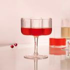 Homla, Lineetta, kieliszek, ryflowany na martini, 0,3l, 730078