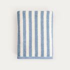 Homla, Listra, ręcznik, w niebieskie paski, 70-130 cm