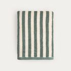 Homla, Listra, ręcznik, w pistacjowe paski, 70-130 cm