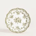 Homla, Lourry, talerz, deserowy zielony, 19 cm