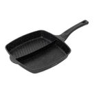 Homla, Lucaso, patelnia, grillowa z przegródką, 28 cm