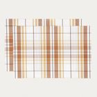 Homla, Lucy, maty stołowe, w kratę, zestaw, 30-45 cm, 2 szt.