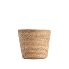 Homla, Lumbo, osłonka na doniczkę, pleciona naturalna, 23-19 cm