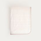 Homla, Mavro, koc, miękki ecru z ozdobnym przeszyciem i lamówką, 150-200 cm