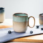 Homla, Melfi, kubek, z turkusowym rantem, 0,4l, 737510