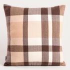 Homla, Melrose, poszewka, puszysta w kratę, 45-45 cm