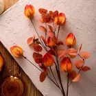 Homla, Michu, gałązka sztuczna, miechunka pomarańczowa, 60 cm