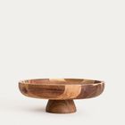 Homla, Mooka, patera, akacjowa zaokrąglana na nóżce, 30,5-11 cm