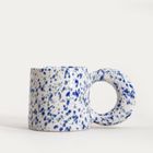 Homla, Morne, kubek, nakrapiany granatowy, 0,3l