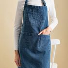 Homla, Nash, fartuch kuchenny, jeansowy, 60-80 cm, 740930