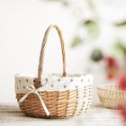 Homla, Norso, koszyk, z rączką naturalny, 38 cm