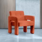 Homla, Pelle, fotel, Musztardowy, 74-68-72 cm, 737787