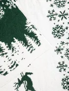 Homla, Porto, koc w świąteczny wzór, 130-170 cm, 758119